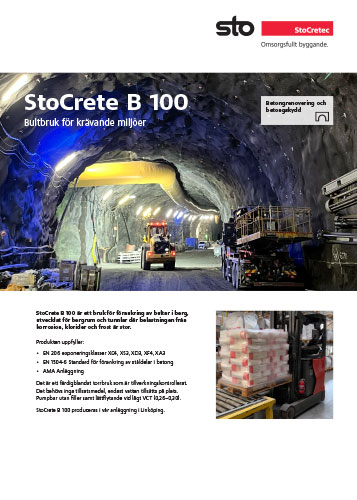 Bultbruket StoCrete B 100