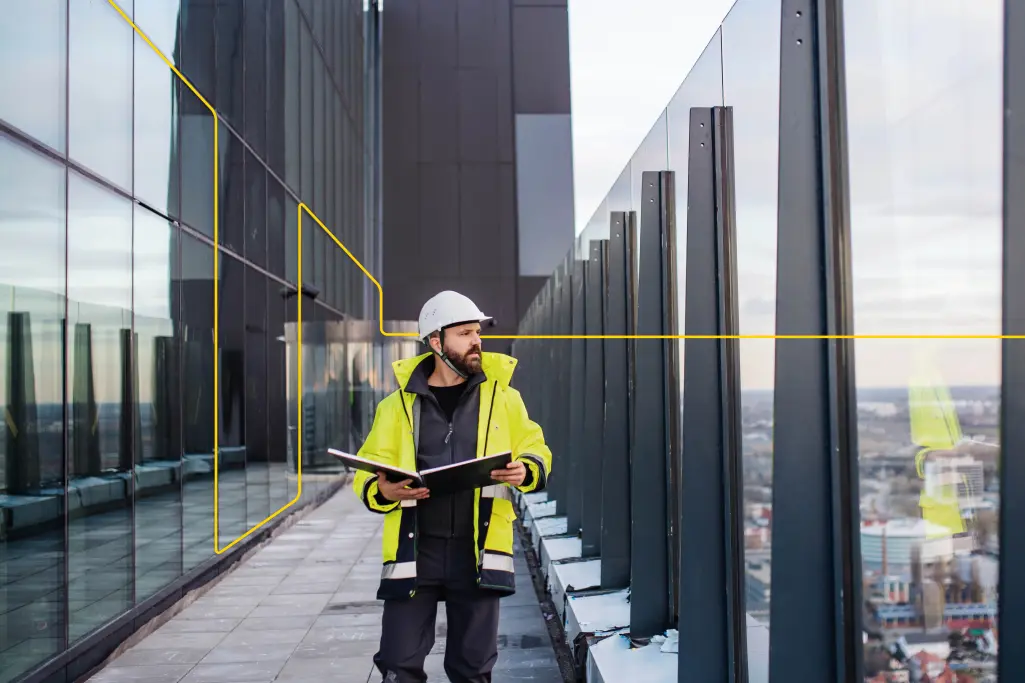 LInjen som lyfter fasaden