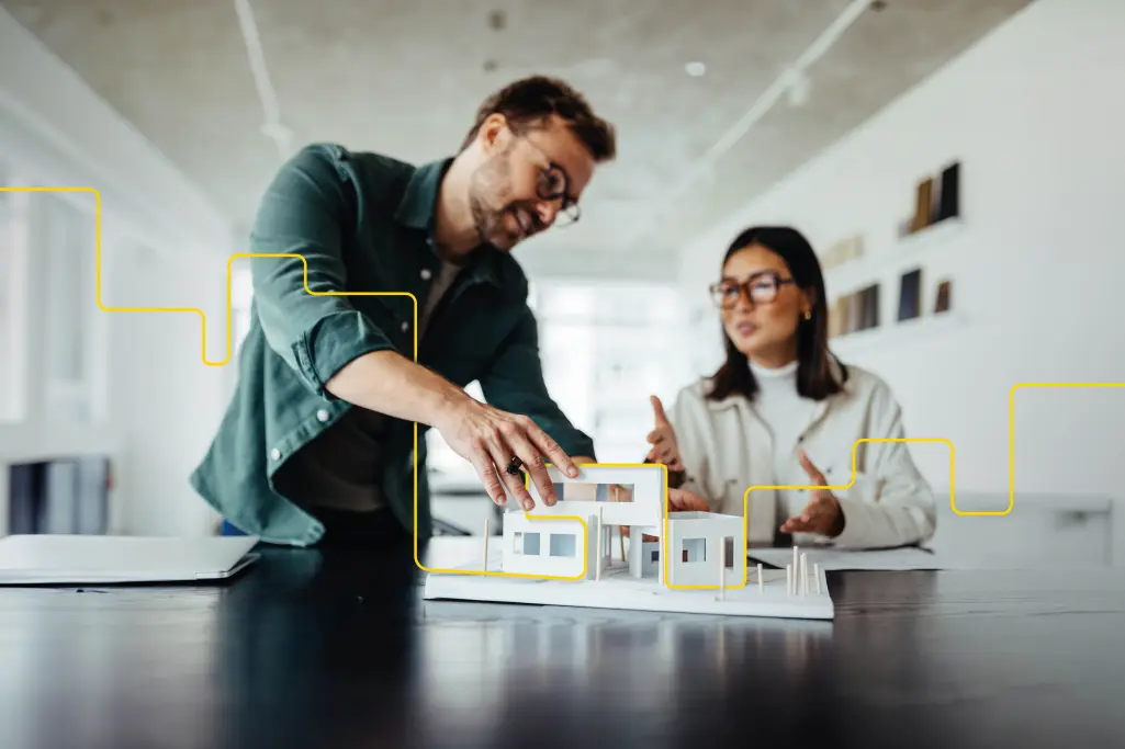 Linjen som lyfter fasaden