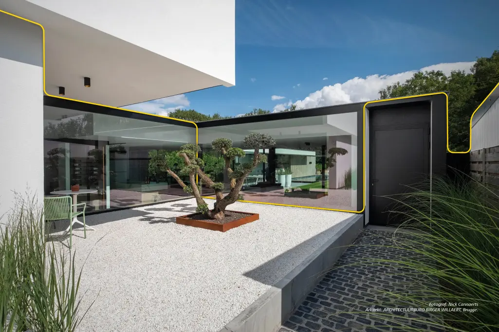 Linjen som lyfter fasaden