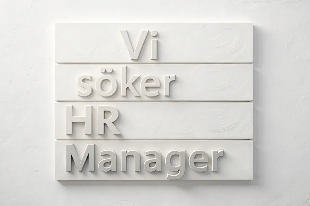 rekrytering HR Manager