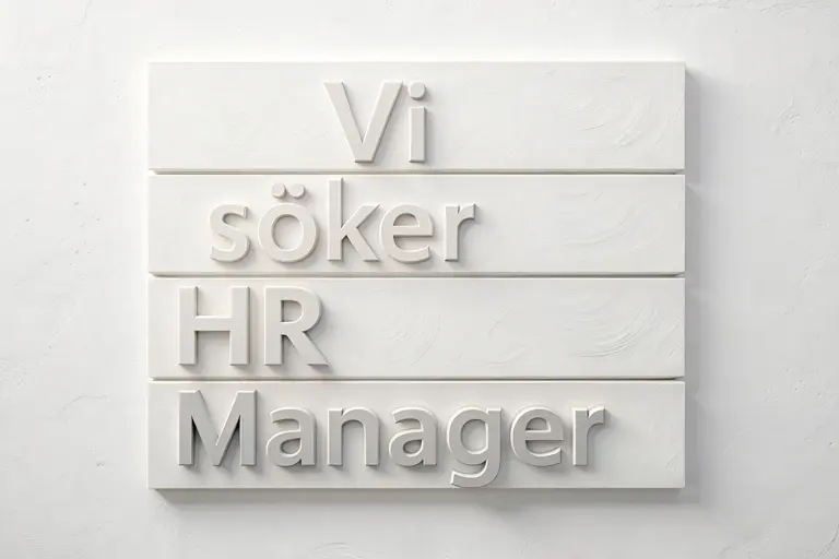 rekrytering HR Manager