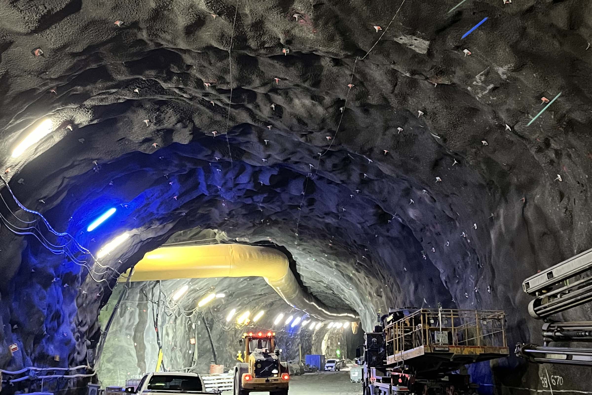 förankringsbruk i tunnel