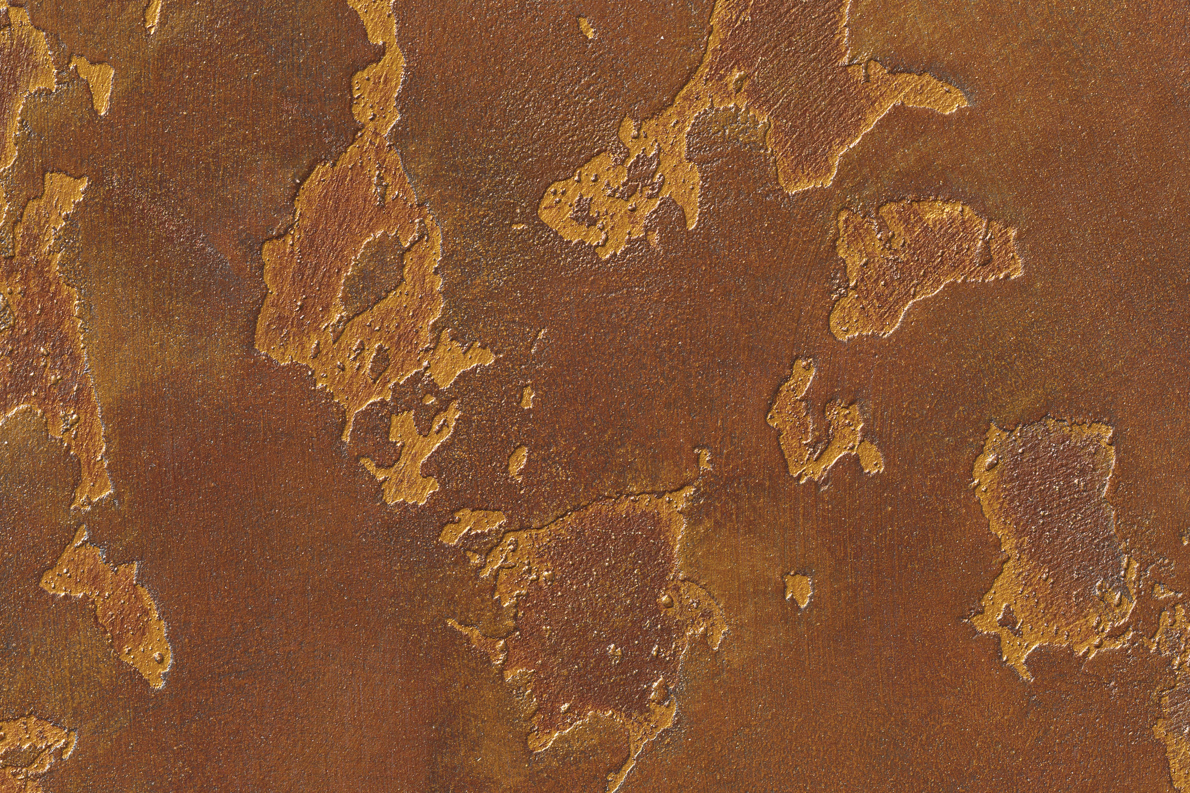 Rostfärgad mönstrad yta.