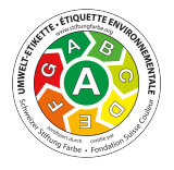 Miljömärkning CH A färgad