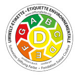 Miljömärkning CH D färgad